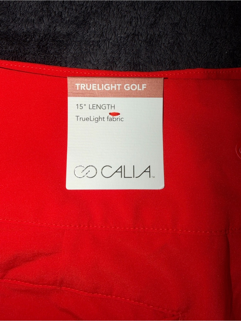 CALIA Truelight Golf Skort NWT Red Tennis Pickleball Athletic Skirt - Picture 8 of 11